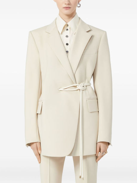 SPORTMAX PRE Coats Ivory