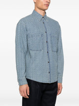 Emporio Armani Shirts Blue