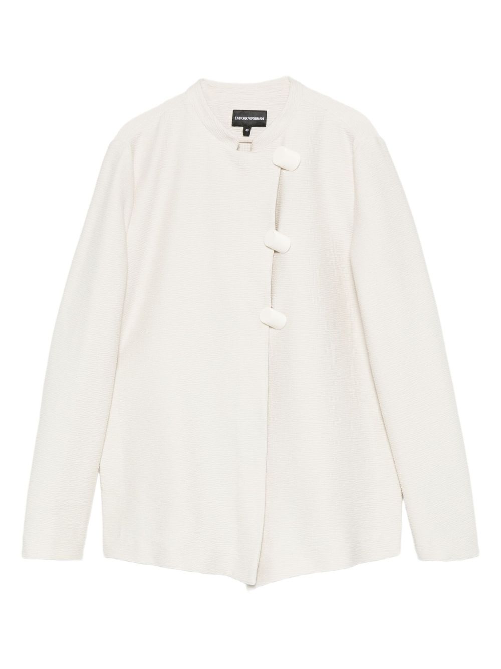 Emporio Armani Asymmetric-fastening jacket