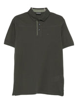 Emporio Armani Embroidered-detail polo shirt