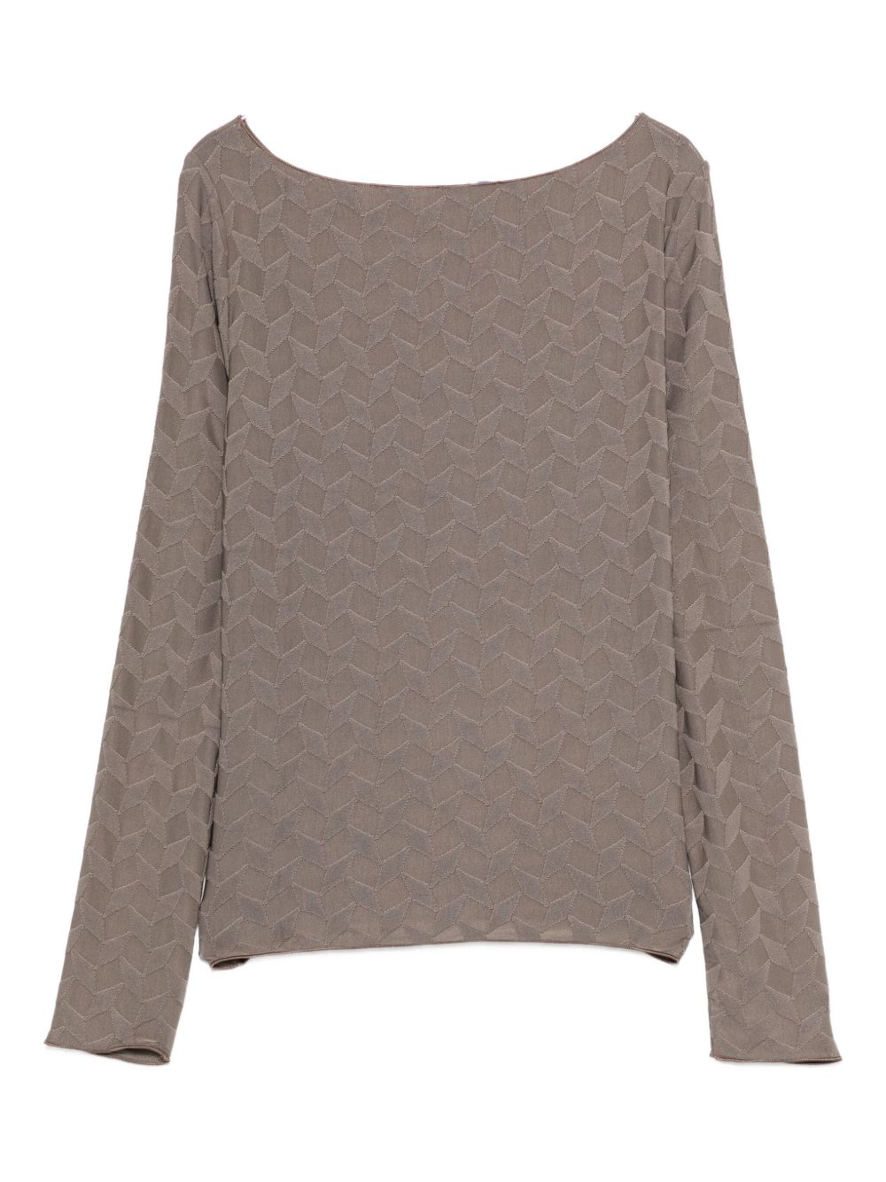 Emporio Armani Blouse with geometric pattern