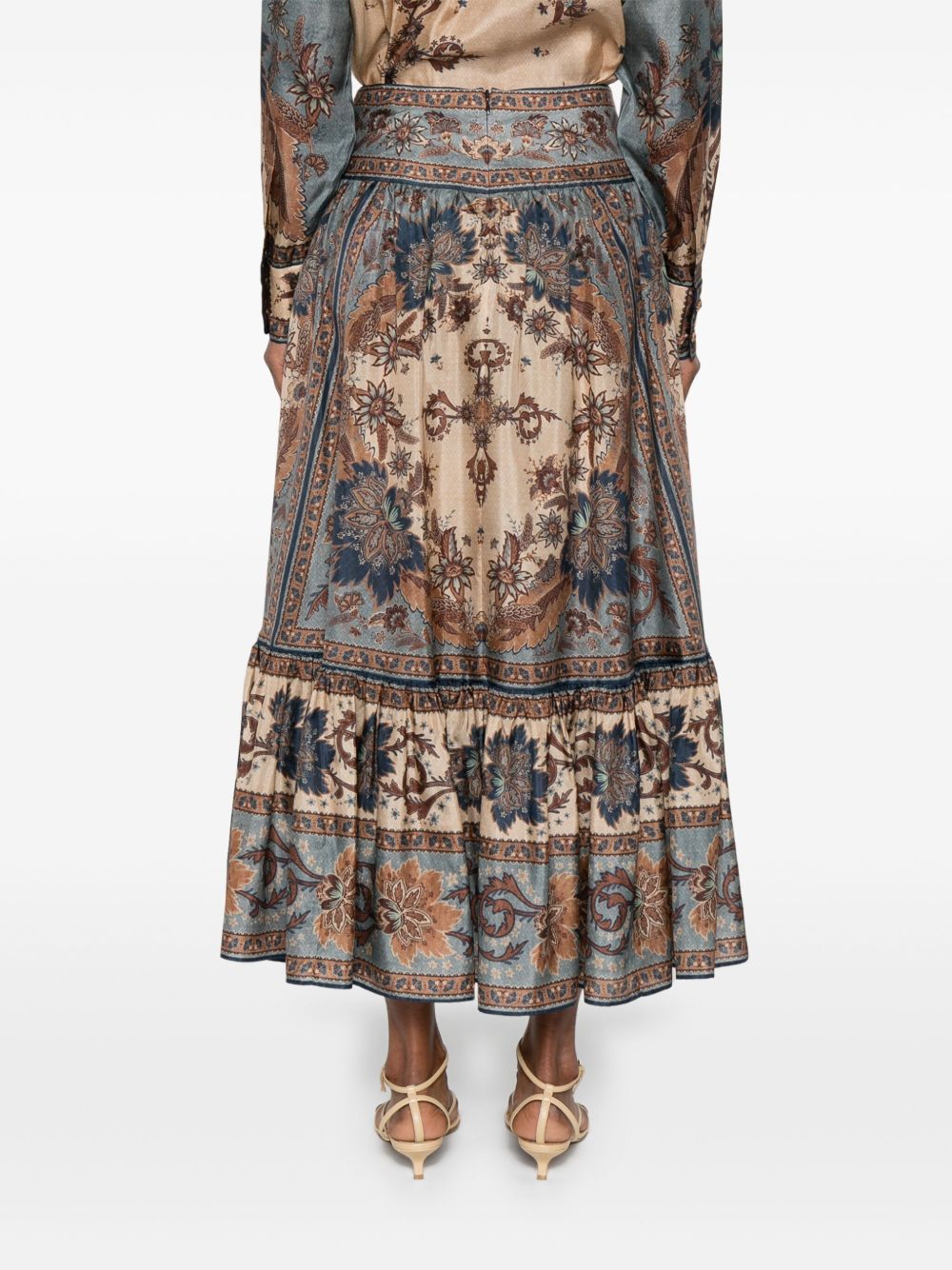 Zimmermann Skirts Blue