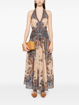 Zimmermann Ascension long cotton dress with print