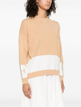 Elisabetta Franchi Sweaters Beige