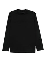 Emporio Armani Long-sleeved cotton T-shirt