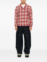 Emporio Armani Checked wool shirt