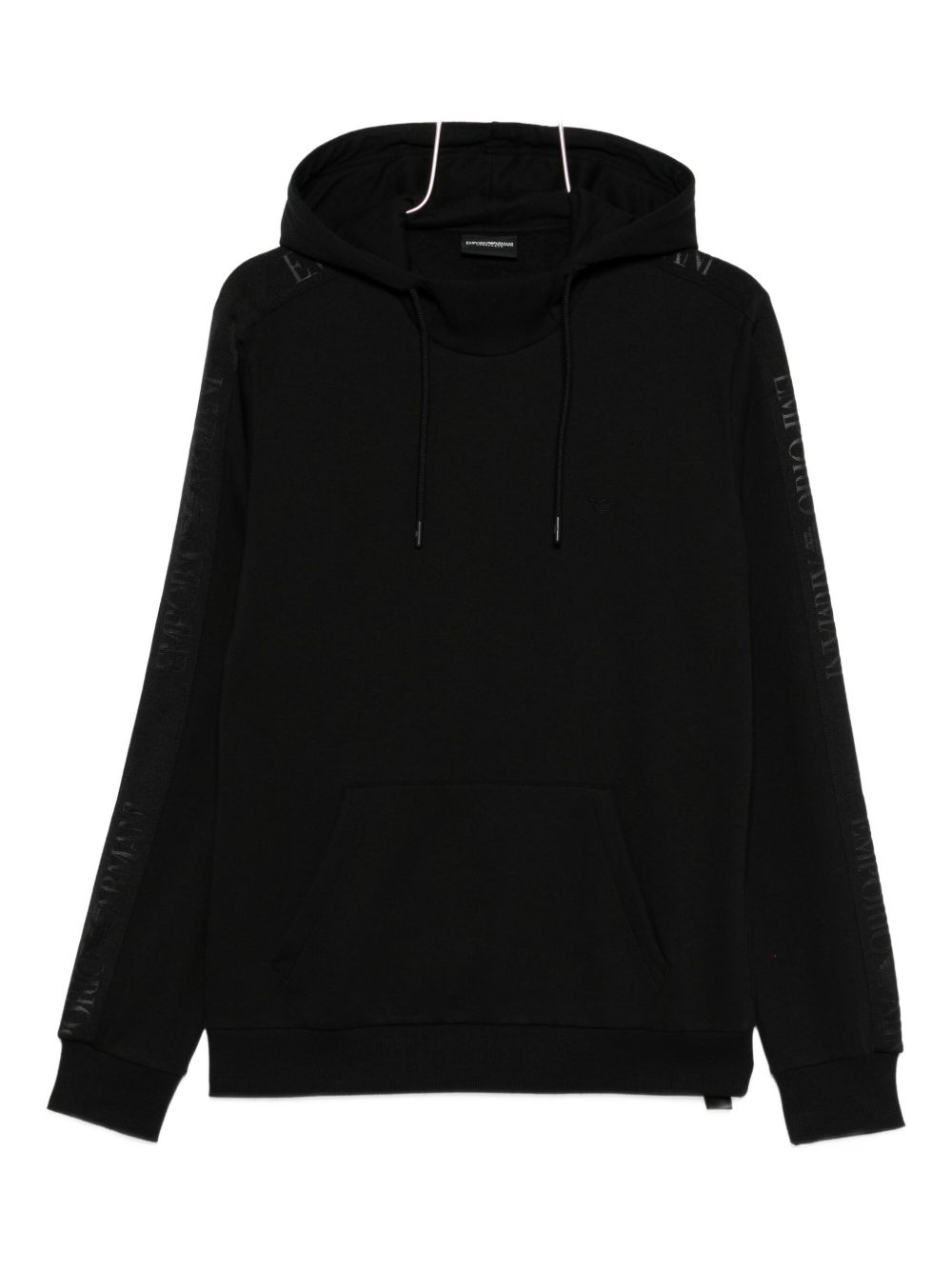 Emporio Armani Embroidered-logo hoodie