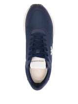 EMPORIO ARMANI EXCLUSIVE Logo-appliqué panelled sneakers