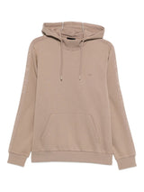 Emporio Armani Embroidered-logo hoodie