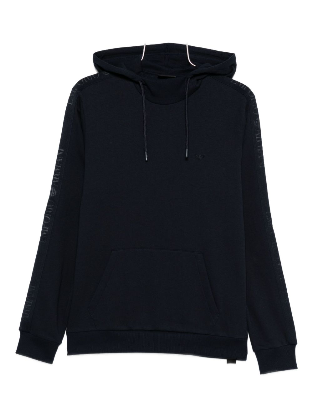 Emporio Armani Embroidered-logo hoodie