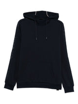Emporio Armani Embroidered-logo hoodie