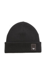 Emporio Armani wool-blend beanie