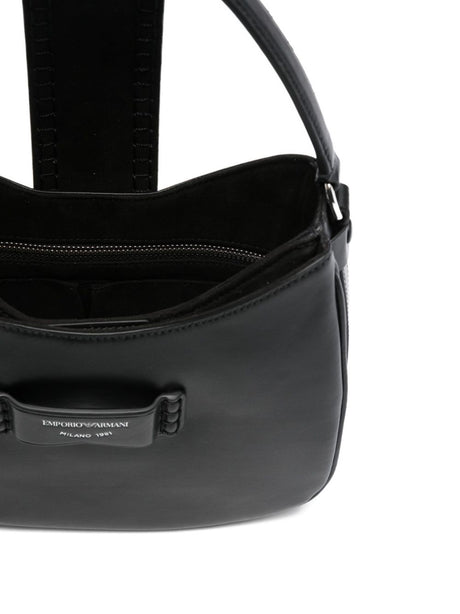 Emporio Armani braided-detail tote bag