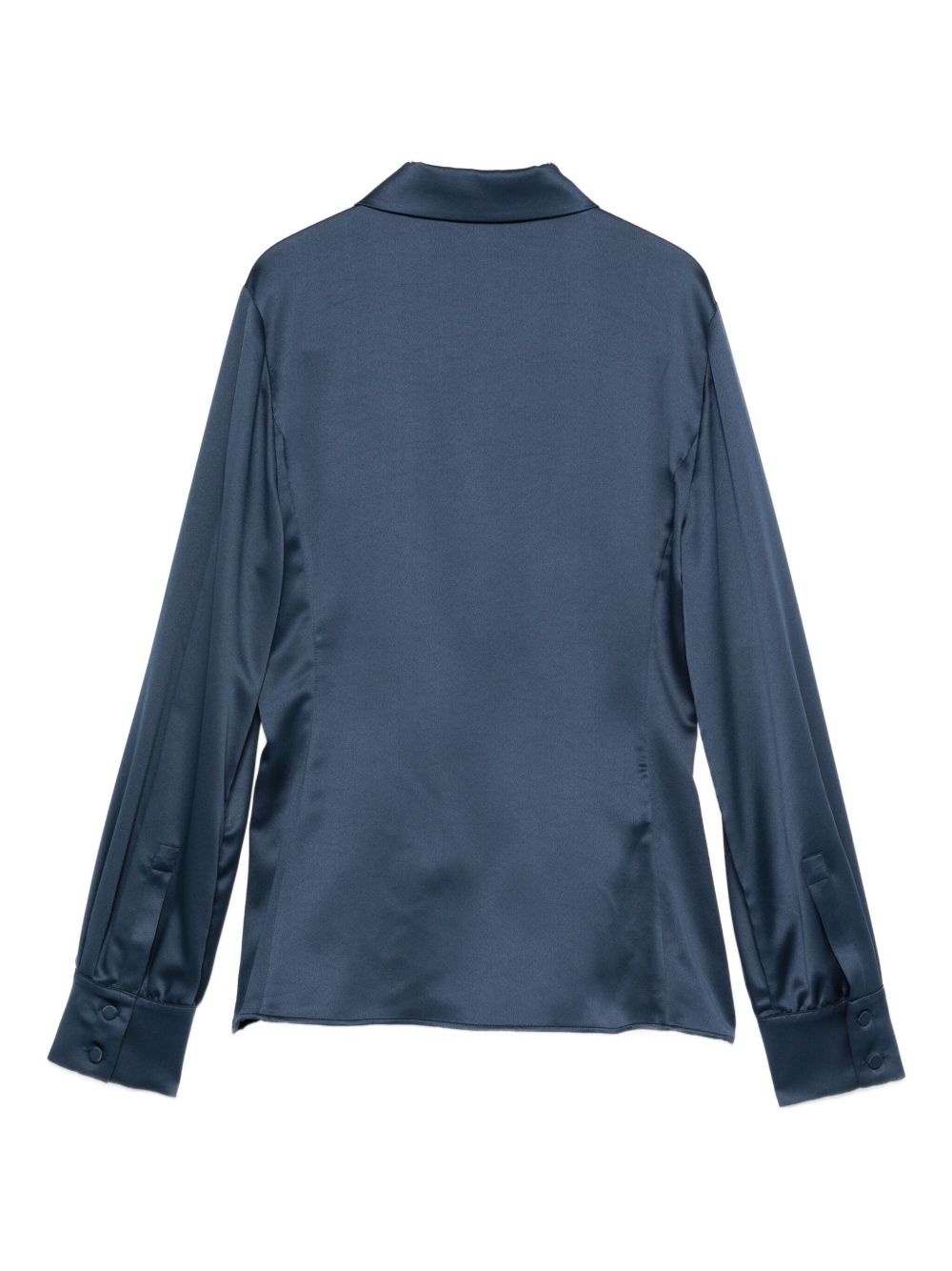 Emporio Armani Satin wrap blouse
