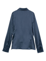 Emporio Armani Satin wrap blouse