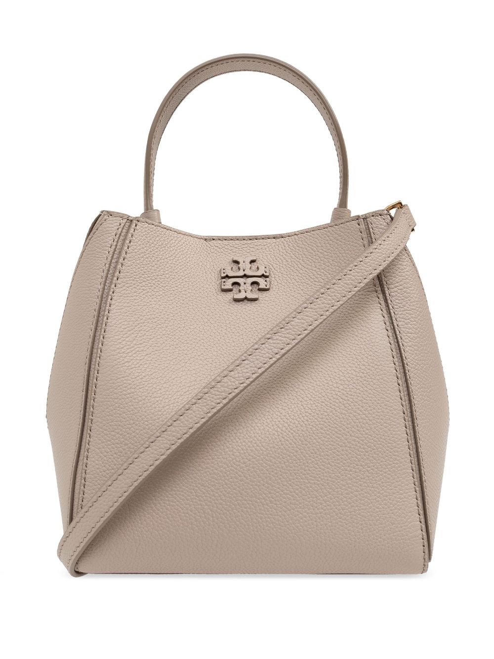 Tory Burch Mcgraw small leather bucket bag