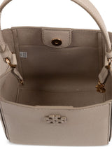 Tory Burch Mcgraw small leather bucket bag
