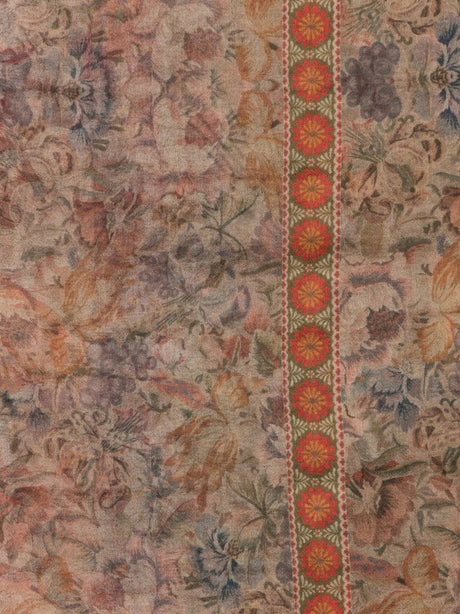 Pierre Louis Mascia Printed cashmere scarf