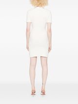 Self-Portrait Embellished button-detailed mini dress