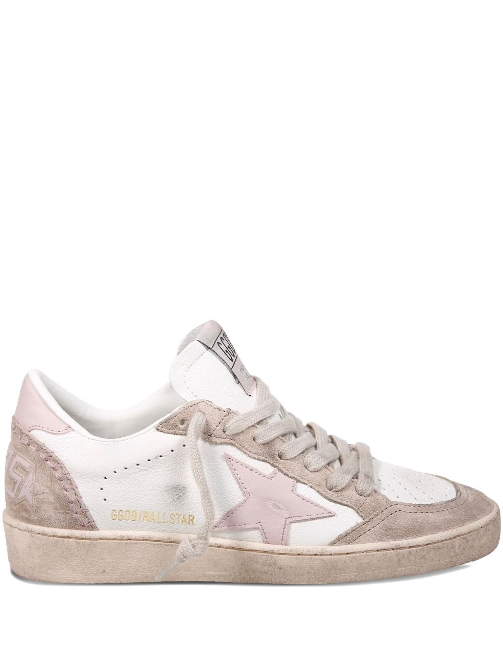 Golden Goose Ball Star suede-insert sneakers