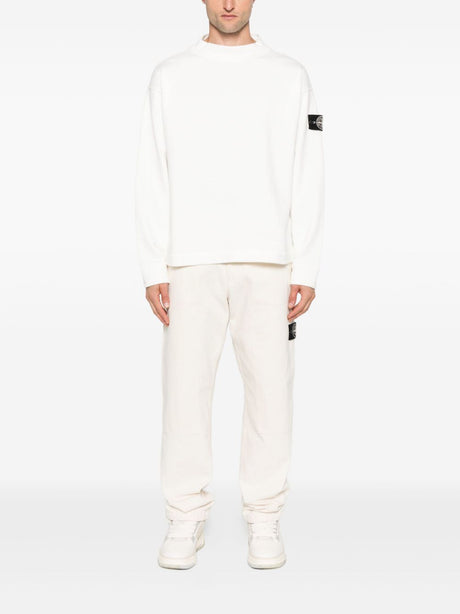 Stone Island Sweaters White