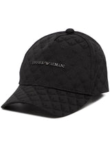 Emporio Armani Allover logo baseball cap