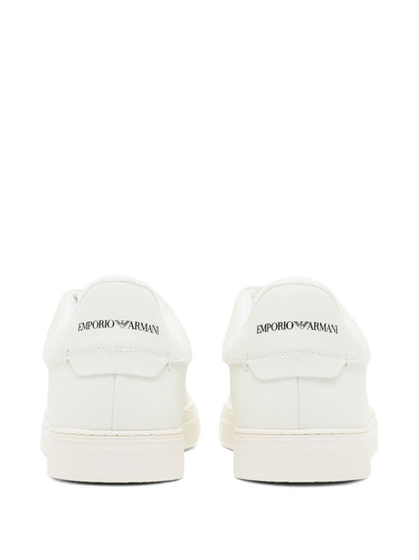 EMPORIO ARMANI EXCLUSIVE Supple leather sneakers