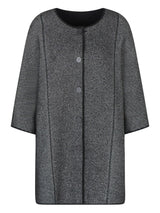 Emporio Armani Cape in double-faced virgin wool fabric stitch