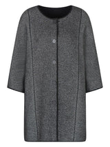 Emporio Armani Cape in double-faced virgin wool fabric stitch