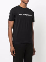 Emporio Armani Pima jersey T-shirt with logo print