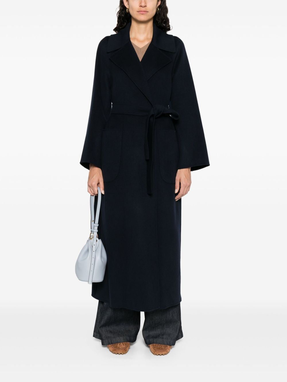 S Max Mara Coats Blue
