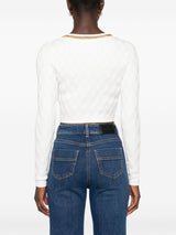 Elisabetta Franchi Sweaters Ivory