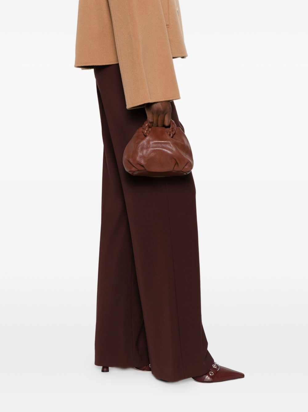 Hereu Bombon braided-handle tote bag