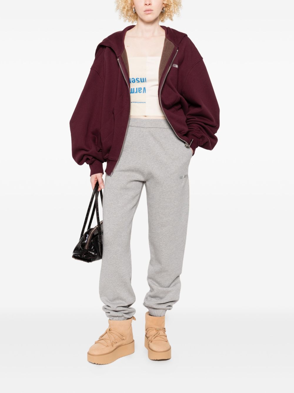 The Attico Trousers Light Grey