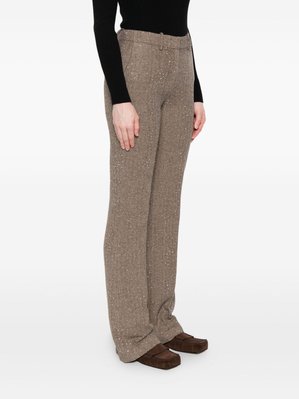 ERMANNO FIRENZE Trousers Brown