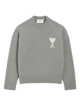 Ami Paris Sweaters Grey
