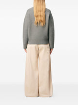 Ami Paris Sweaters Grey