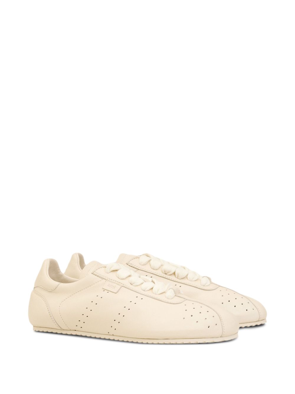 Ami Paris Sneakers Ivory