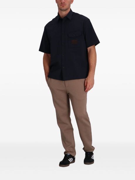 Emporio Armani Patch-pocket short-sleeve shirt