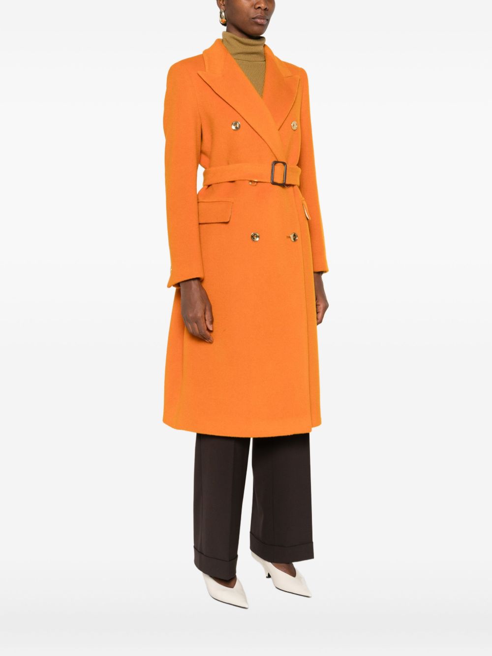 Tagliatore Coats Orange