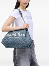 Marc Jacobs The Quilted Denim Large Chain Sack Bag
