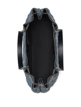 Marc Jacobs The Quilted Denim Large Chain Sack Bag