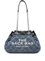 Marc Jacobs The Quilted Denim Chain Sack Bag