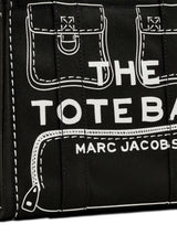 Marc Jacobs The Trompe L'Oeil Cargo Canvas Medium Tote Bag