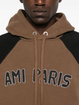 Ami Paris Sweaters Brown