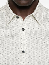 Emporio Armani Patterned cotton shirt