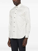 Emporio Armani Patterned cotton shirt