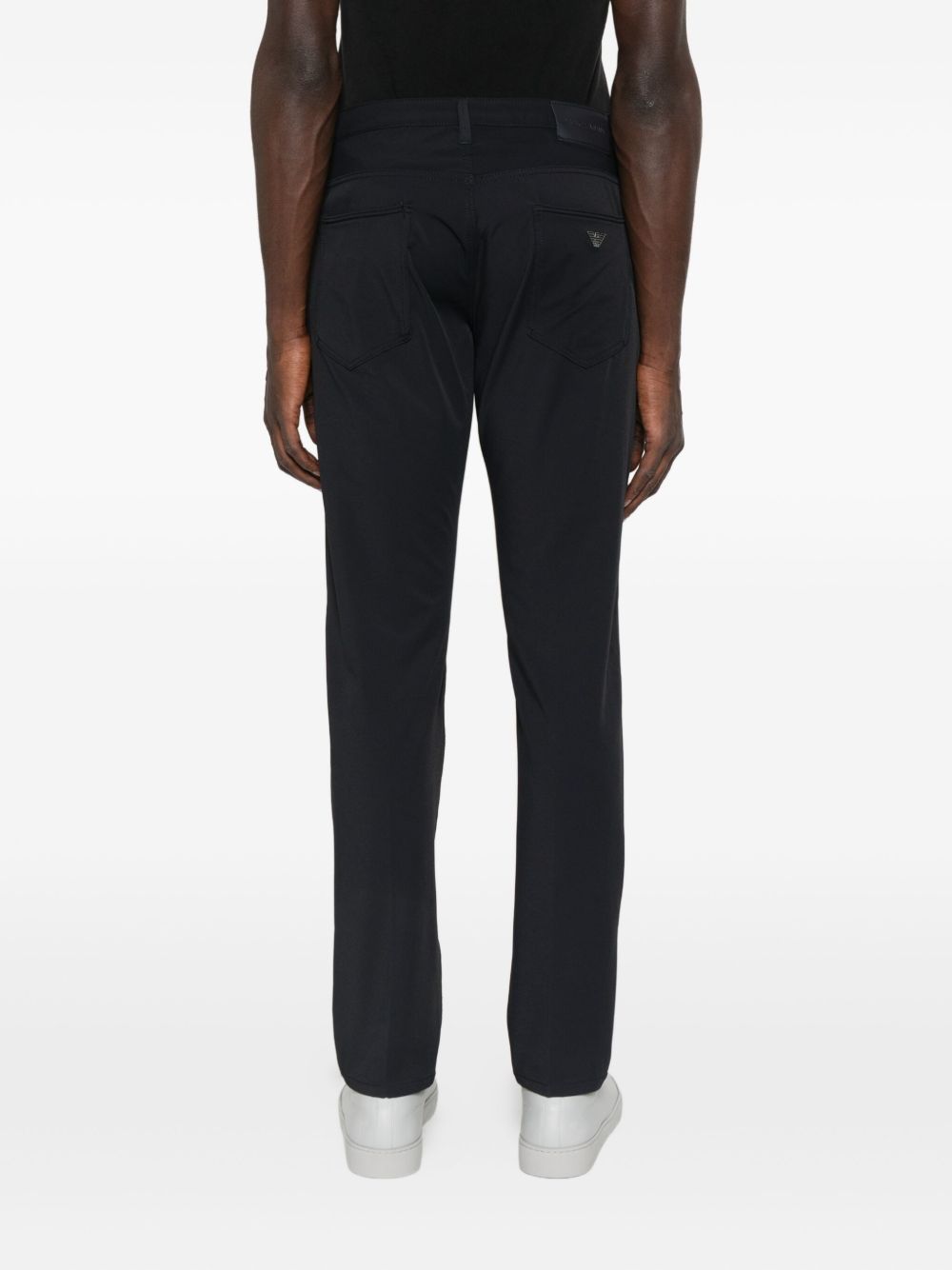 Emporio Armani Trousers with logo plaque