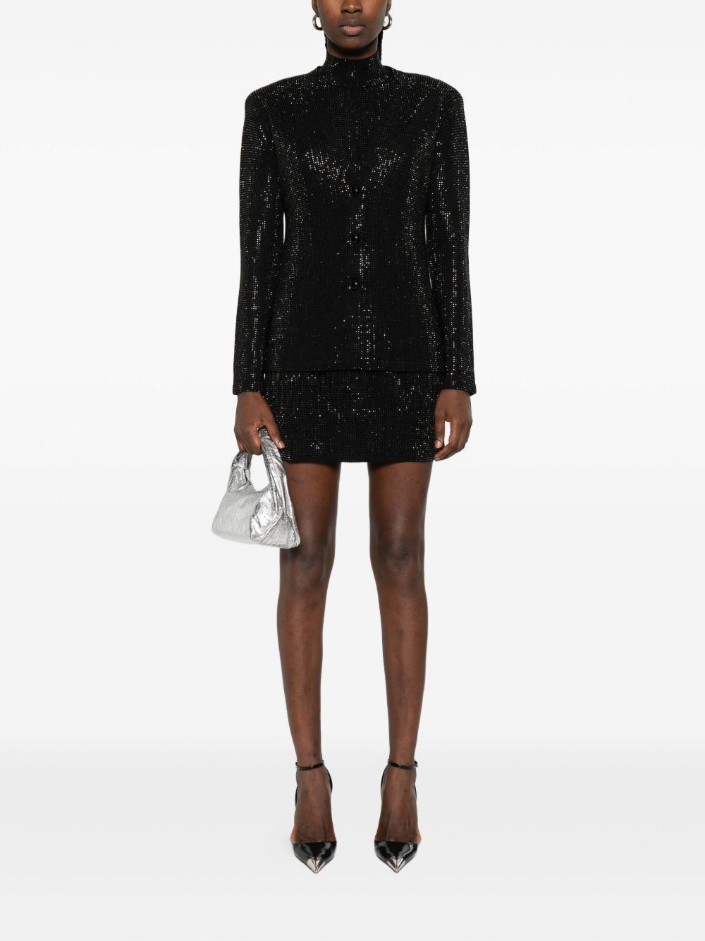 Emporio Armani Embellished button jacket