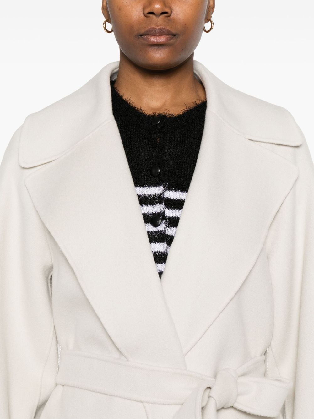 S Max Mara Coats Ivory